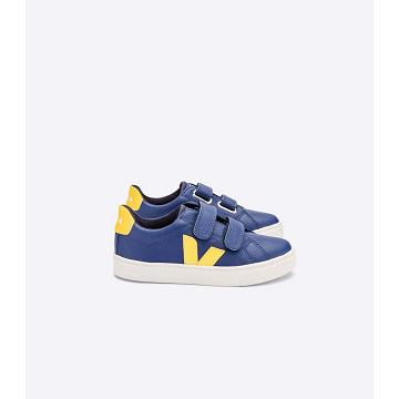 Veja ESPLAR CHROMEFREE Sneakers Kinderen Donkerblauw | NL 823CTV